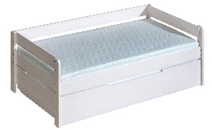Rozkládací postel 90 cm Balos (s rošty a úl. prostorem)
