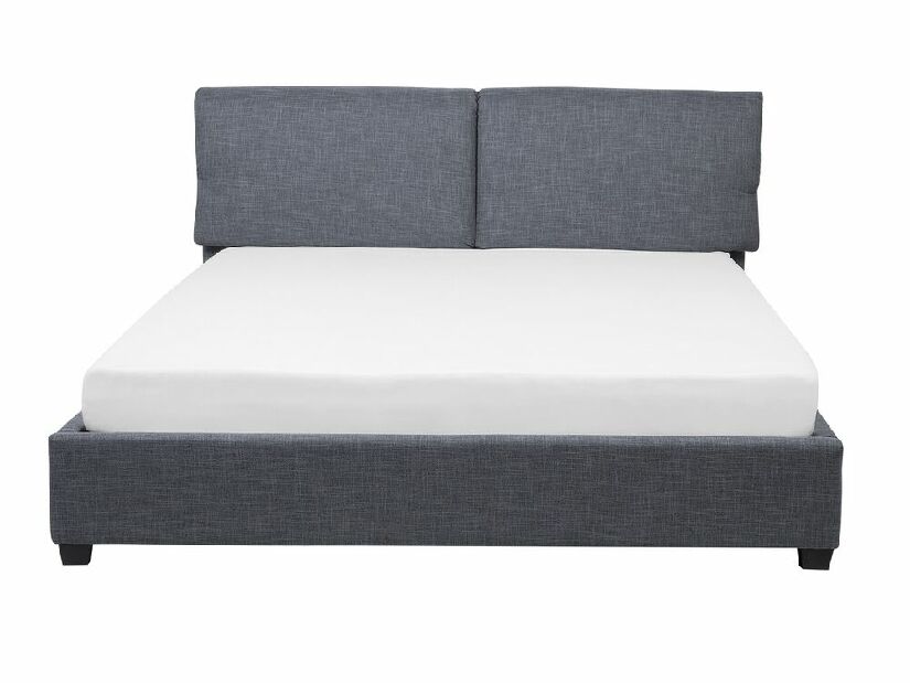 Manželská vodní postel 180 cm Blas (šedá) (s roštem a matrací)