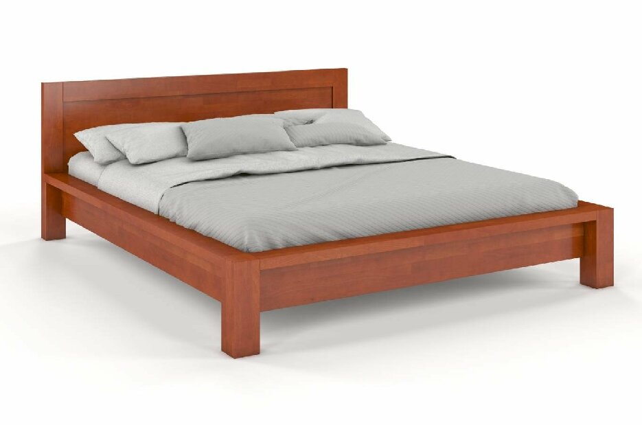 Manželská postel 160 cm Naturlig Fjaerland (buk)