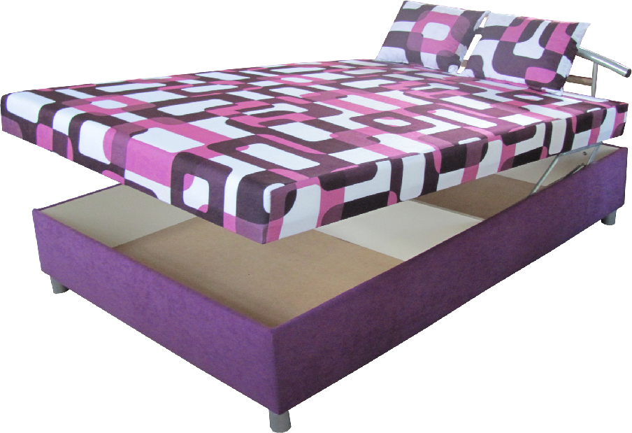 Manželská postel 140 cm Miša 140 (s matrací)