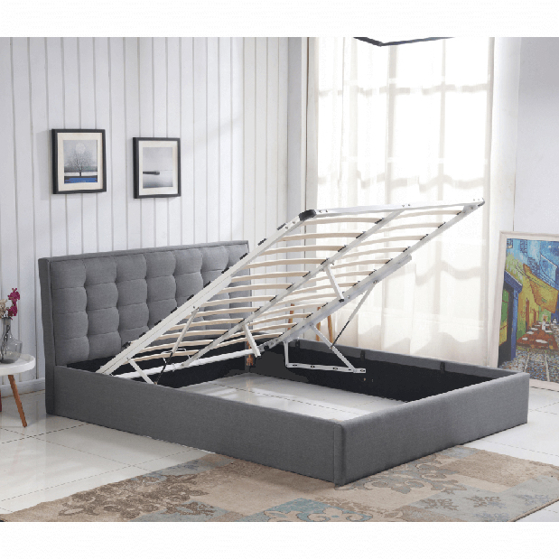 Manželská postel 180 cm Essie (s roštem)