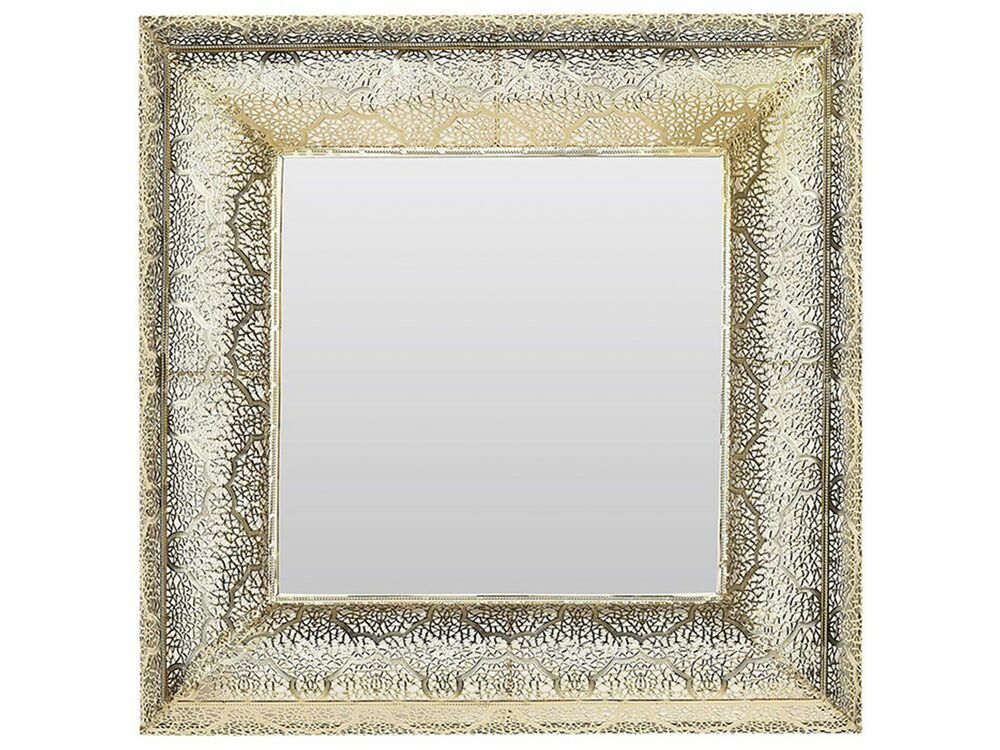 Nástěnné zrcadlo Pleza (zlatá)
