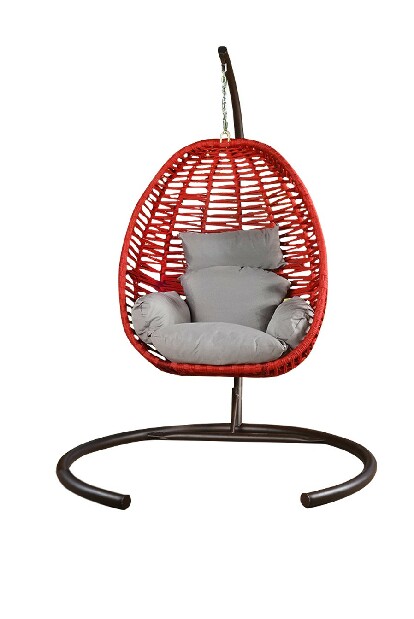 Zahradní houpací židle Finnikin (červená)