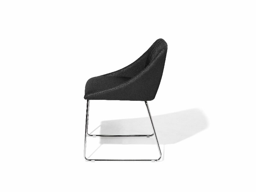 Set 2ks. jídelních židlí Aricata (černá)