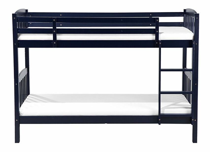 Patrová postel 90 cm REWIND (s roštem) (modrá)