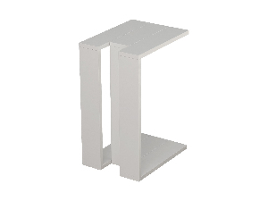 Příruční stolek Mirabel (bílá)