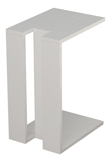 Příruční stolek Mirabel (bílá)