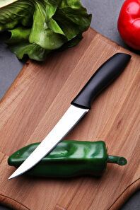 Nůž Cheffie (černá + stříbrná)