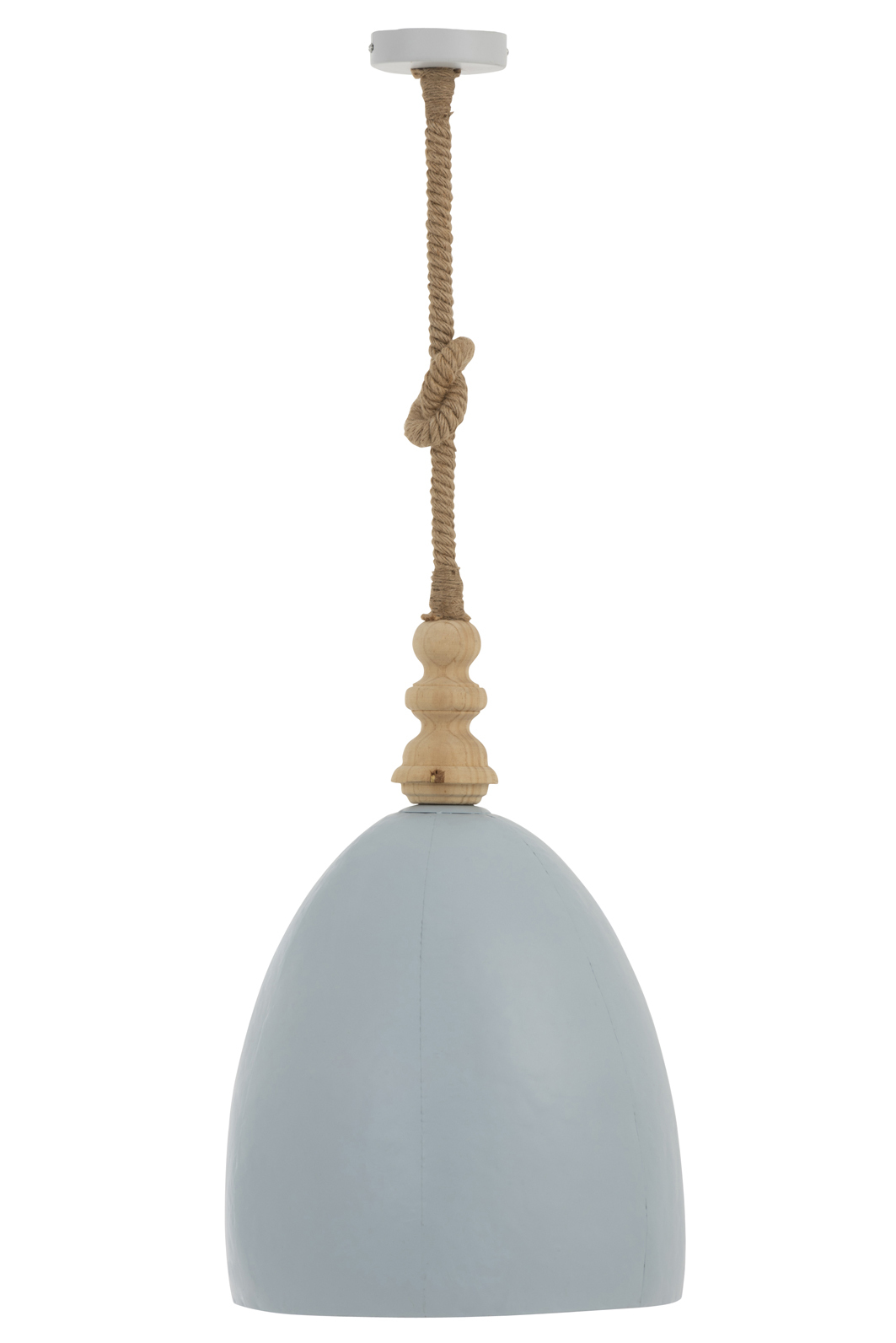 Lampa (přírodní + modrá) 88x33x33cm