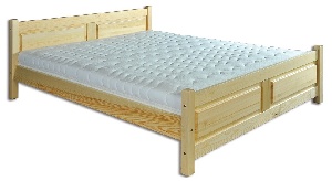 Manželská postel 140 cm LK 115 (masiv)