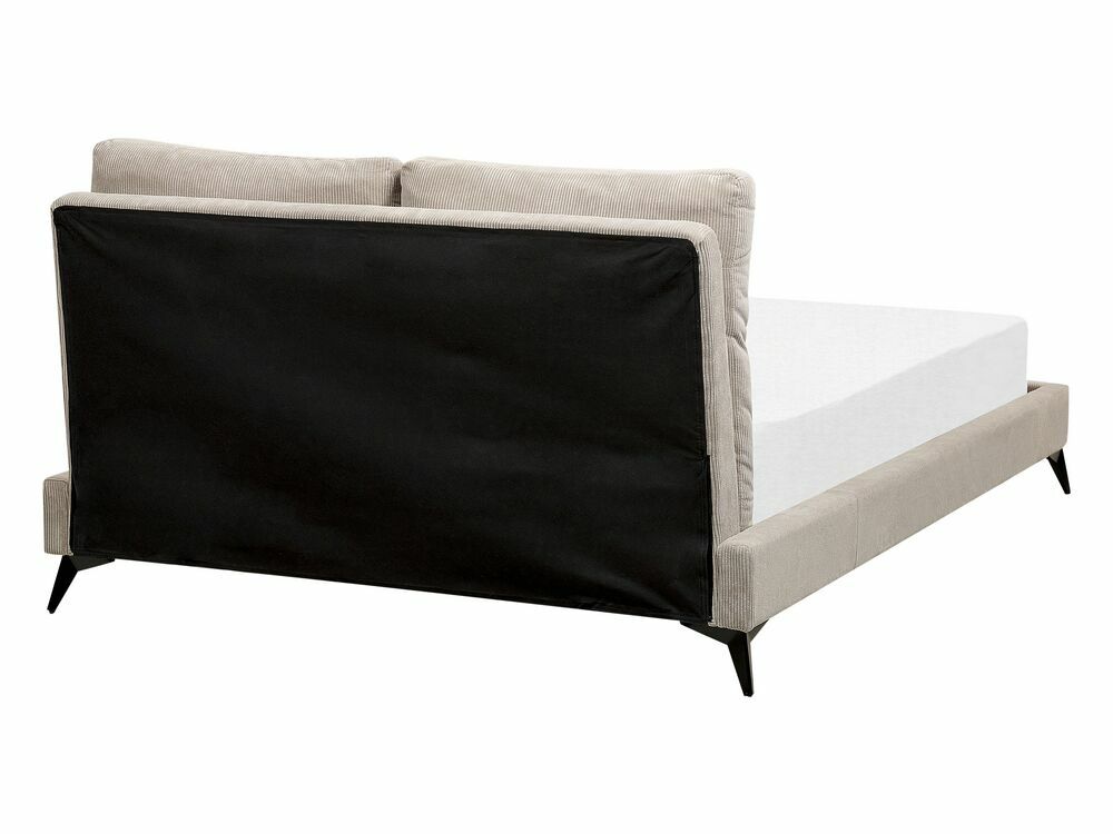 Manželská postel 140 cm Mellody (sivobéžová) (s roštem)