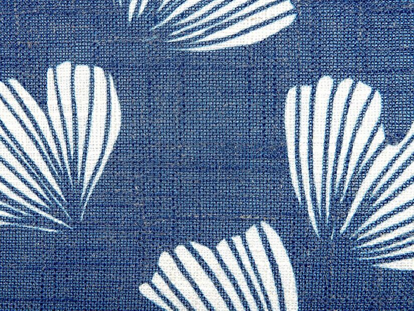 Sada 2 ozdobných polštářů 45 x 45 cm Dandelon (modrá)