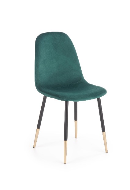 Jídelní židle Kant (tmavě zelená)