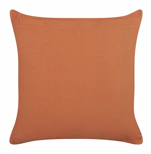 Ozdobný polštář 45 x 45 cm Vitas (oranžová)