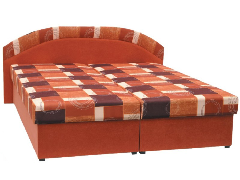 Manželská postel 180 cm Kasvo (s molitanovou matrací) *výprodej