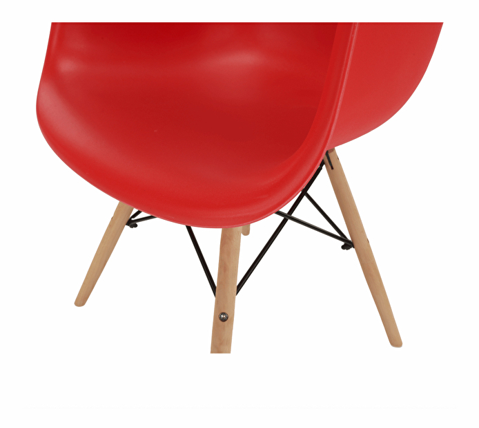 Jídelní židle Damiron PC-019 (červená)