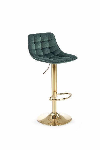 Barová židle Huda (zelená)