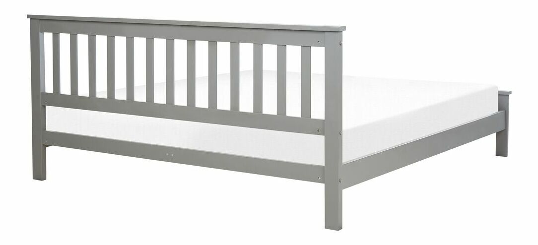 Manželská postel 180 cm Maye (šedá)