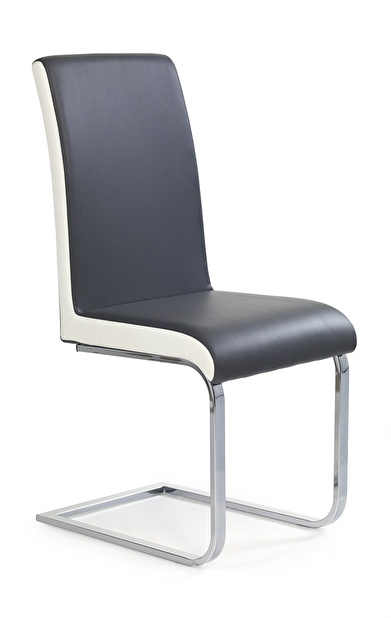 Jídelní židle K103 šedá + bílá