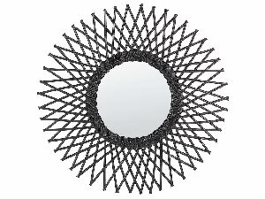 Nástěnné zrcadlo Tarazed (černá)