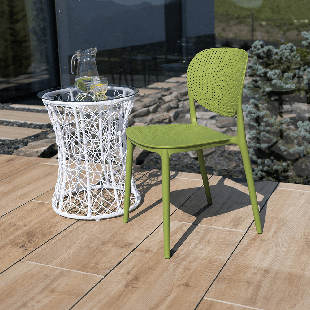 Zahradní židle Fredd (zelená)