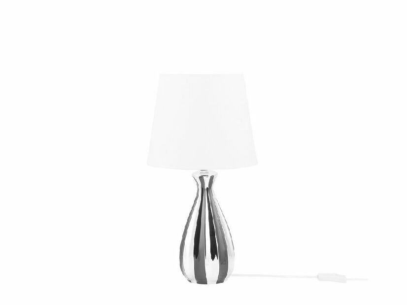 Stolní lampa Vlore (stříbrná)