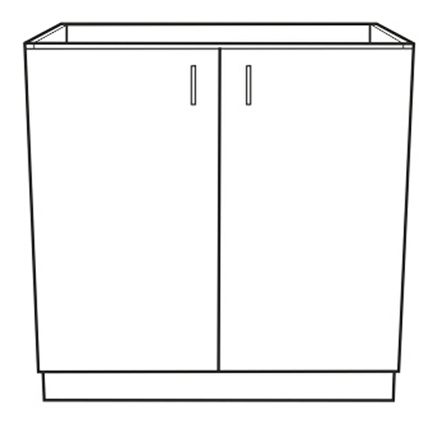 Spodní kuchyňská skříňka Narcis DZ-80