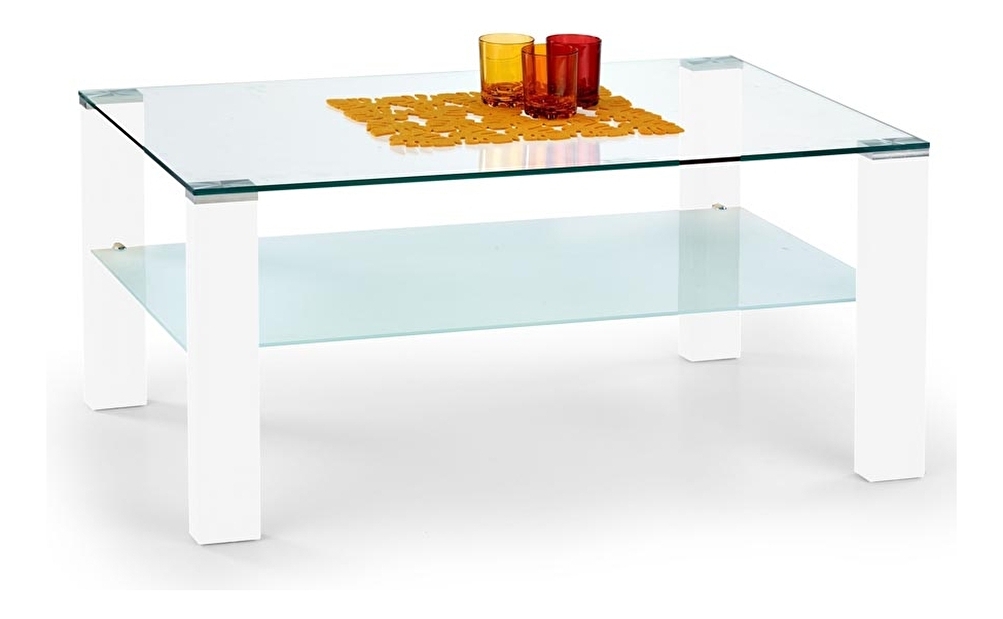 Konferenční stolek Simple bílý
