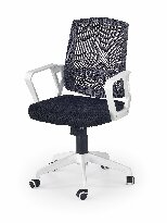 Kancelářská židle Arlyne (černá + bílá + šedá)
