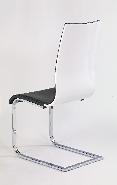 Jídelní židle Killa (černá + bílá)