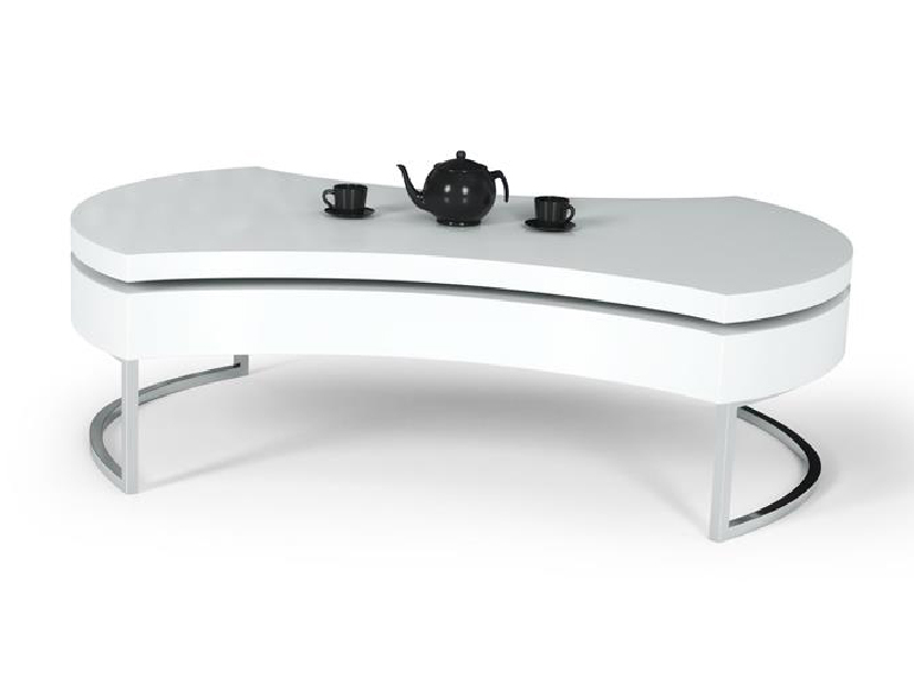 Konferenční stolek Augustus (bílá)
