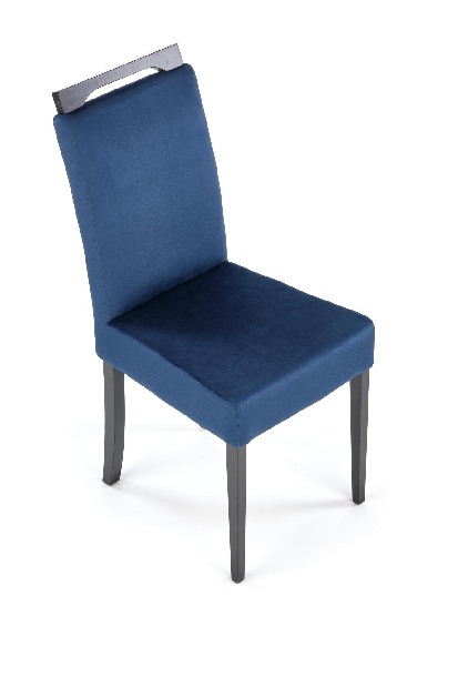 Jídelní židle Centura (modrá + černá)