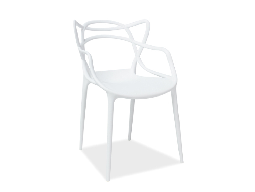 Jídelní židle Thomas (bílá + bílá)