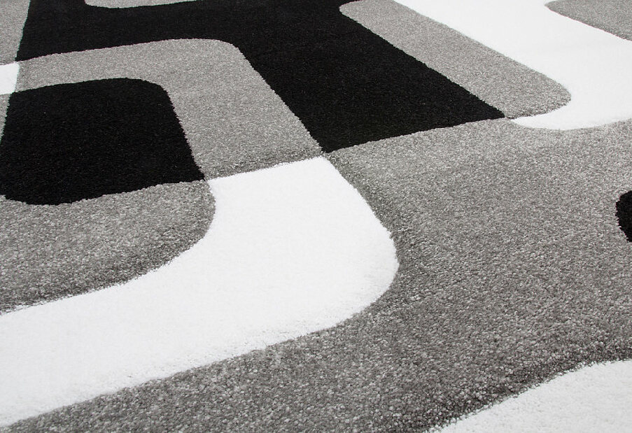Kusový koberec Lambada Handcarving 463 Silver-Black (160 x 230 cm)