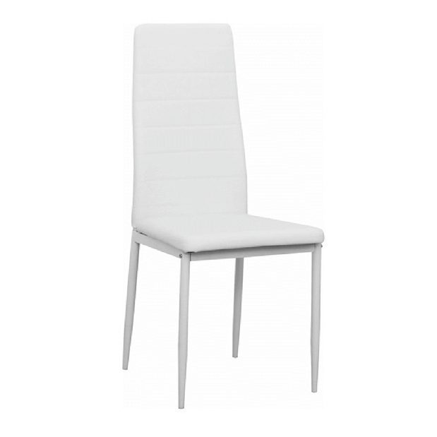 Jídelní židle Coleta nova (bílá ekokůže) *výprodej