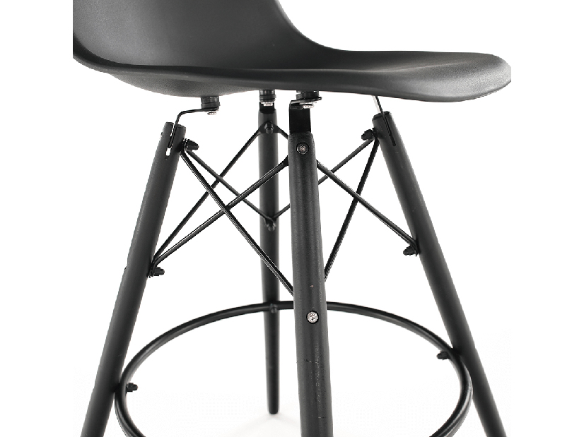 Barová židle Canys (černá) *výprodej 