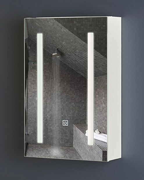 Skříňka do koupelny CARNO (bílá)