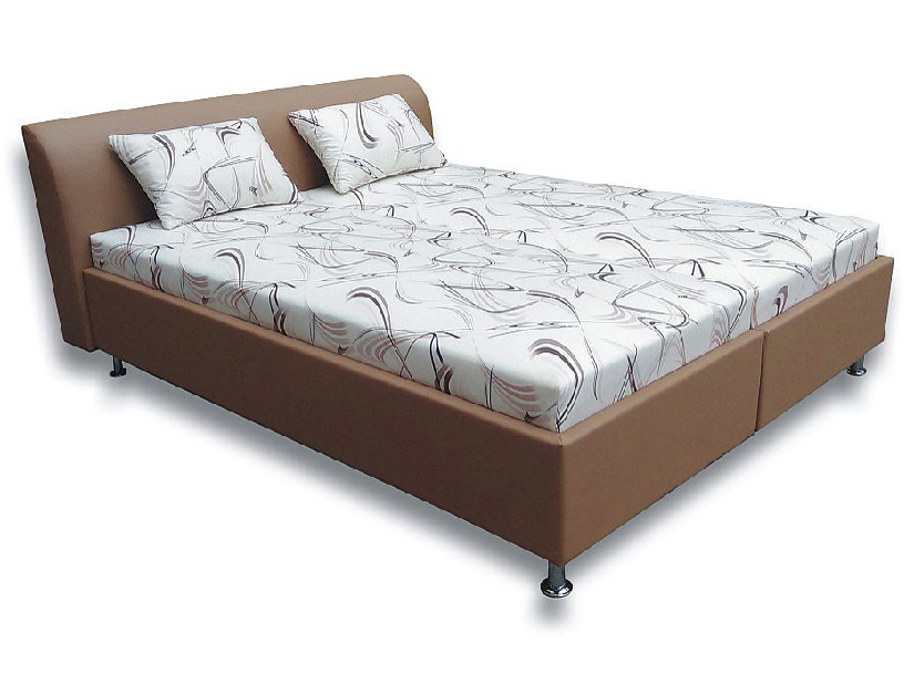 Manželská postel 160 cm Renata 2 (s pěnovými matracemi)