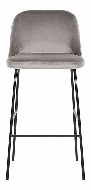 Set 2 ks. barových židlí NEKKE (šedá)