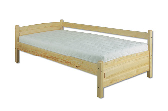 Jednolůžková postel 90 cm LK 133 (masiv)