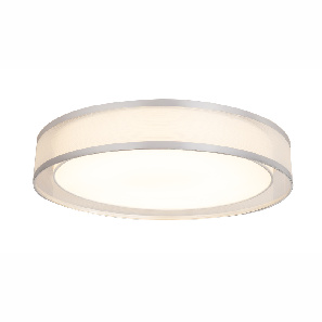 Stropní/nástěnné svítidlo LED Naxos 15259D4 (chrom + bílá) (Stmívatelný)