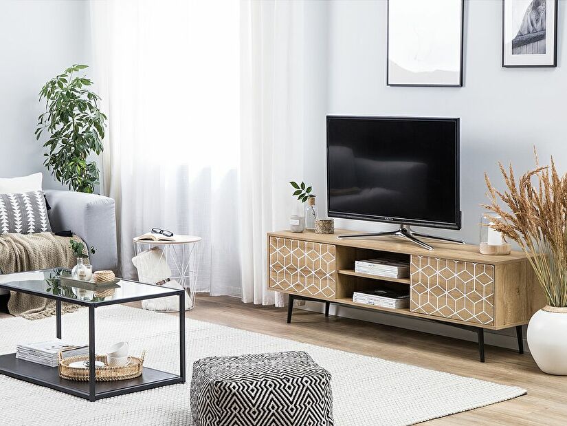 TV stolek/skříňka Torun (světlé dřevo)