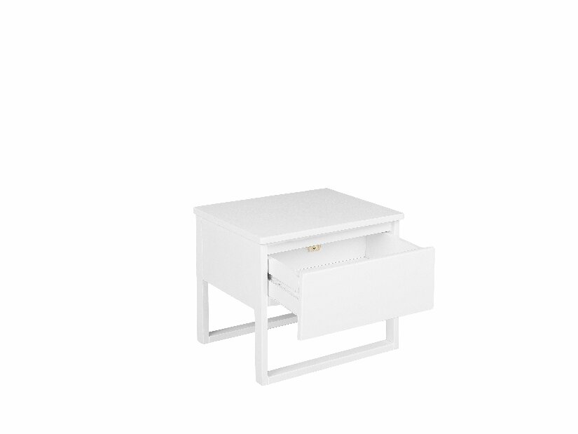 Noční stolek Gitega (bílá) *výprodej