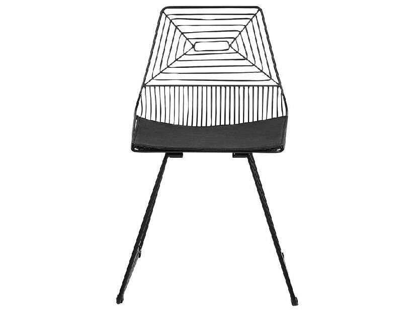 Set 2 ks jídelních židlí Bricio (černá)