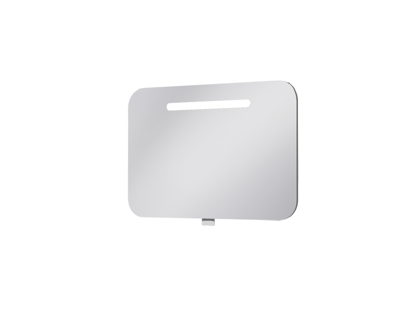Koupelnová skříňka na stěnu Juventa Costa PrM-80 (se zrcadlem) (s LED) (vysoký lesk biely) *výprodej