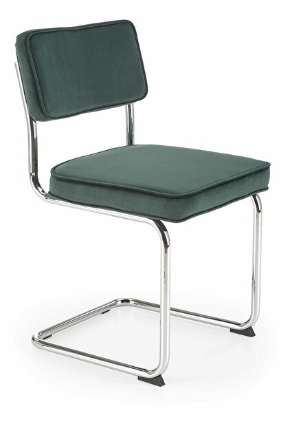 Jídelní židle Kolri (tmavě zelená)