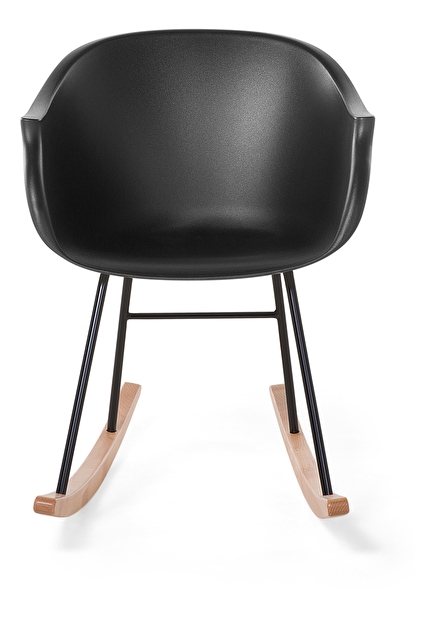 Houpací židle Harlingen (černá)