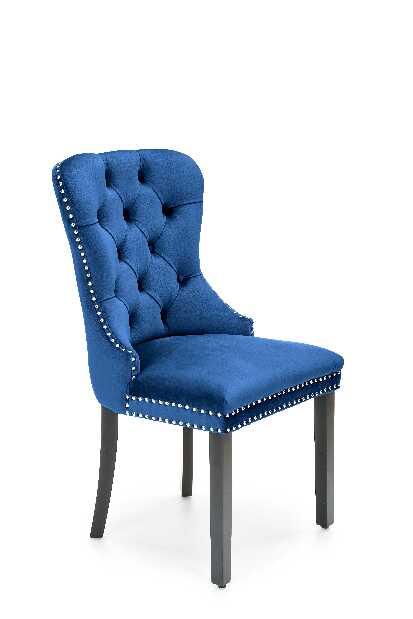 Jídelní židle Minety (tmavě modrá + černá)