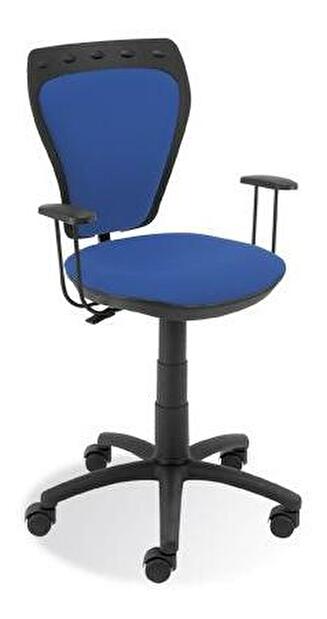 Kancelářská židle BRW Ministyle GTS + GTP 28 modrá