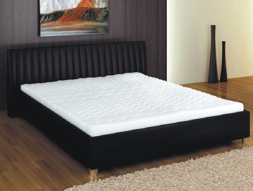 Manželská postel 160 cm Dream černá